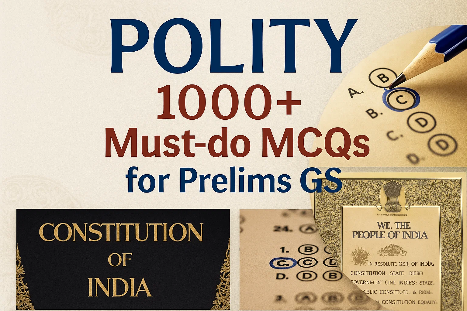 Polity MCQs Practice Bank